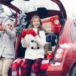 image of car with kids depicting holiday car travel