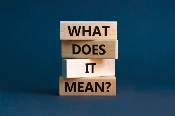 What does it mean written on wooden bars depicting heat and cold for auto glass meaning