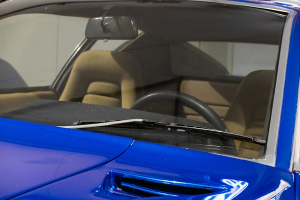 close up of windscreen of a vintage car