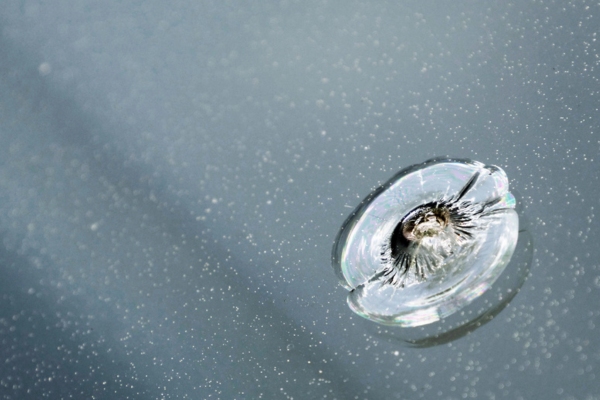 Car Windshield Rock Damage