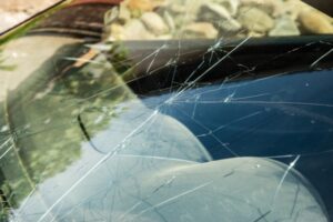 cracked windshield