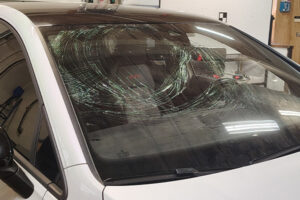 windshield damage